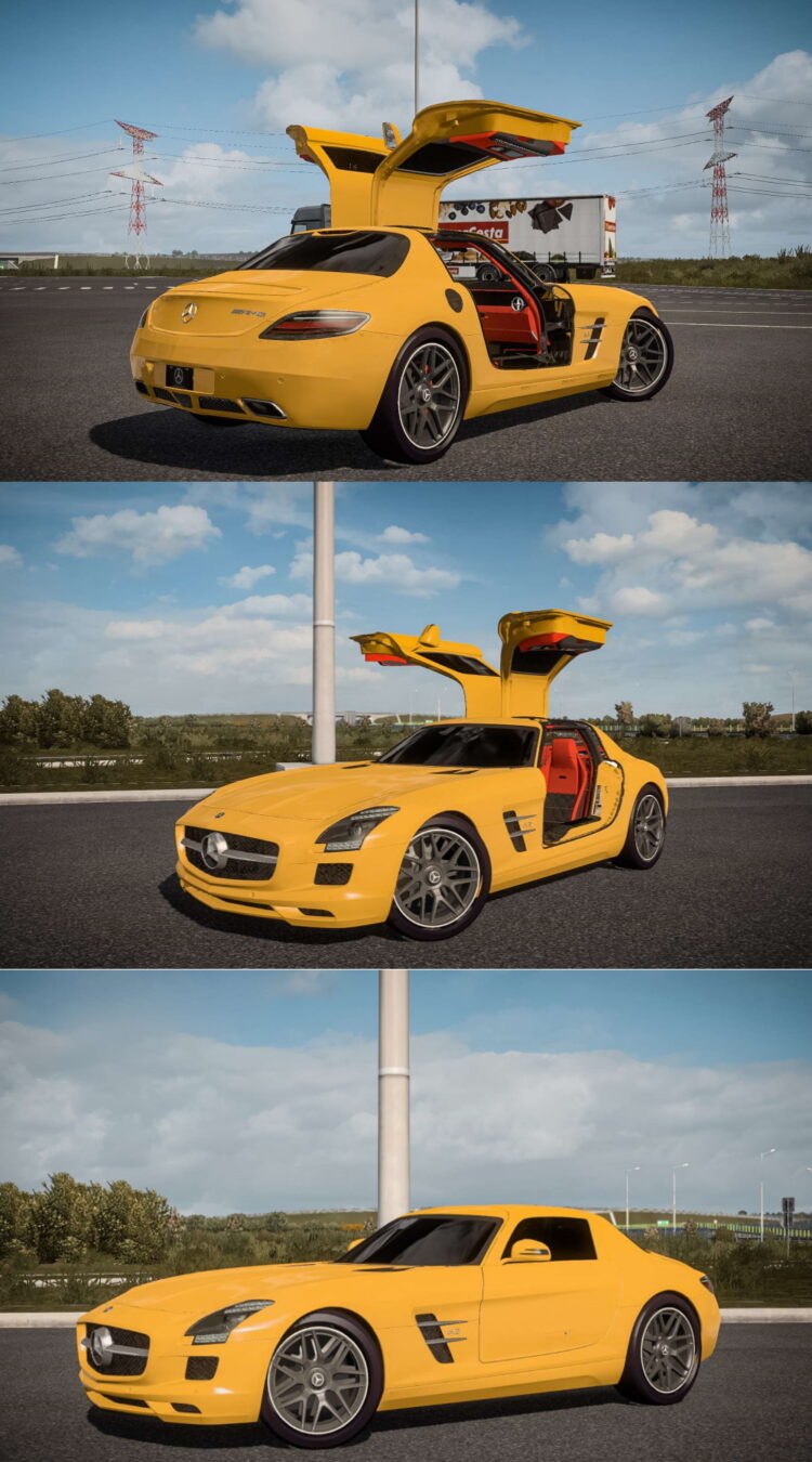 Mercedes Benz SLS AMG 2011 1.1 1.50x