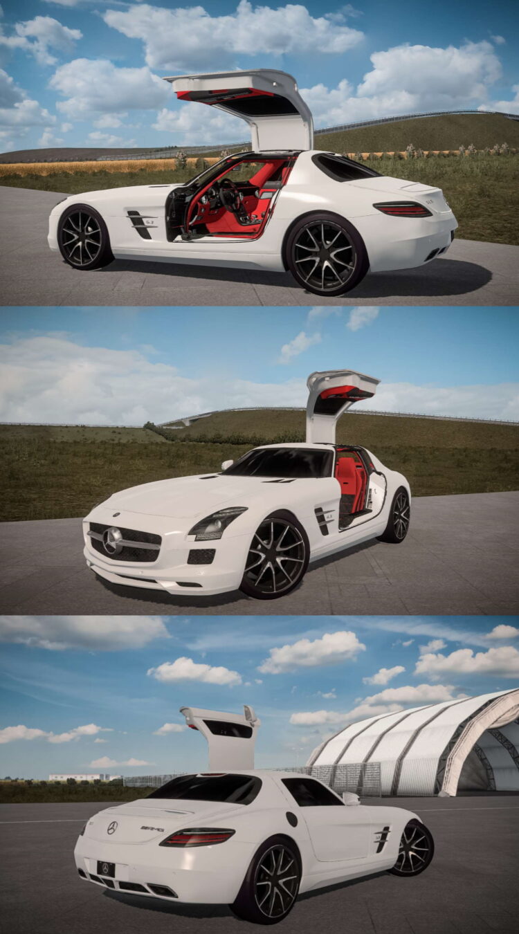 Mercedes Benz SLS AMG 2011 1.1 1.50x