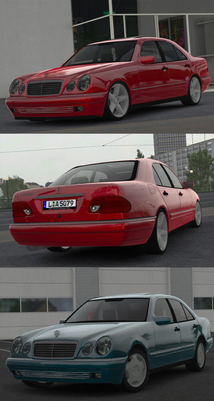Mercedes-Benz W210 E-Class V2.5 1.50