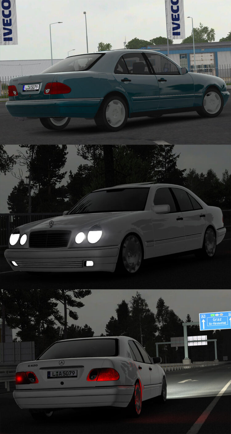 Mercedes-Benz W210 E-Class V2.5 1.50
