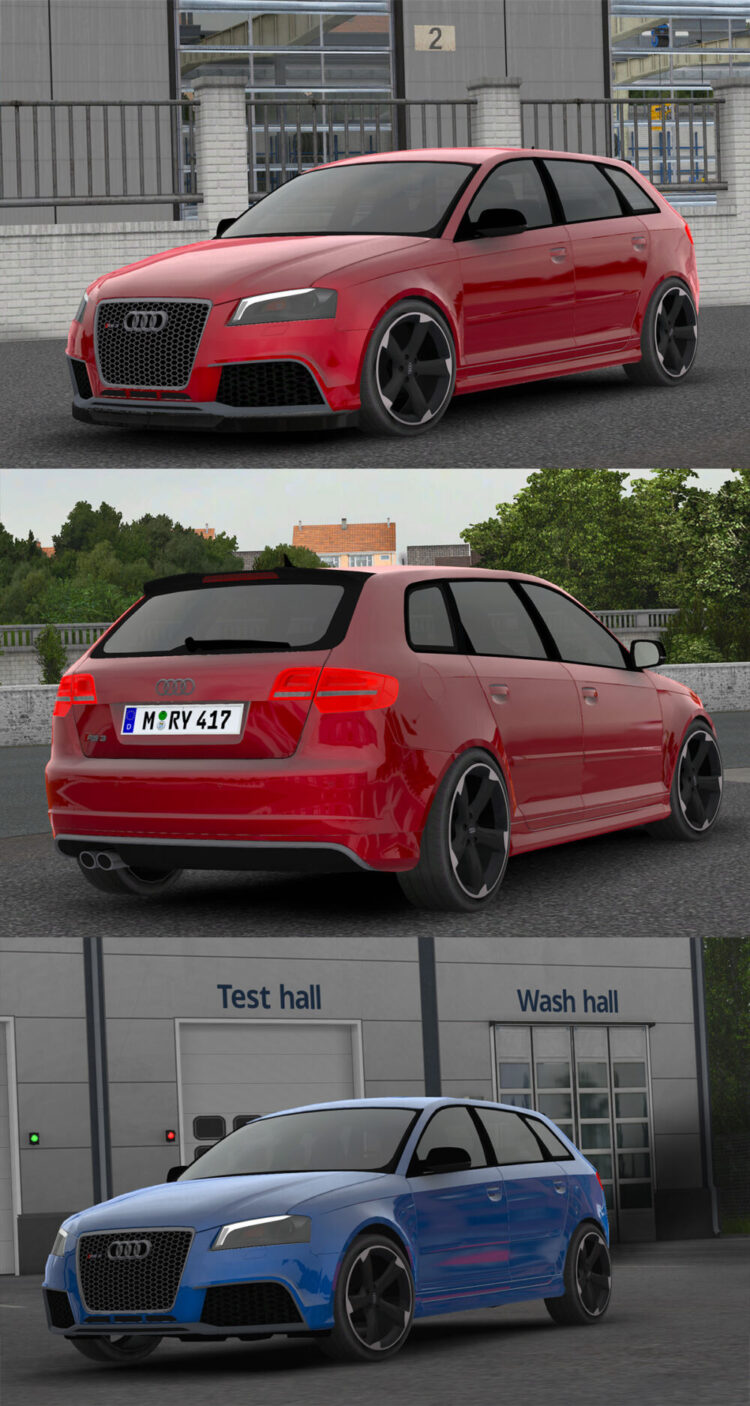 Audi RS3 Sportback 2011 8P V2.2 1.50