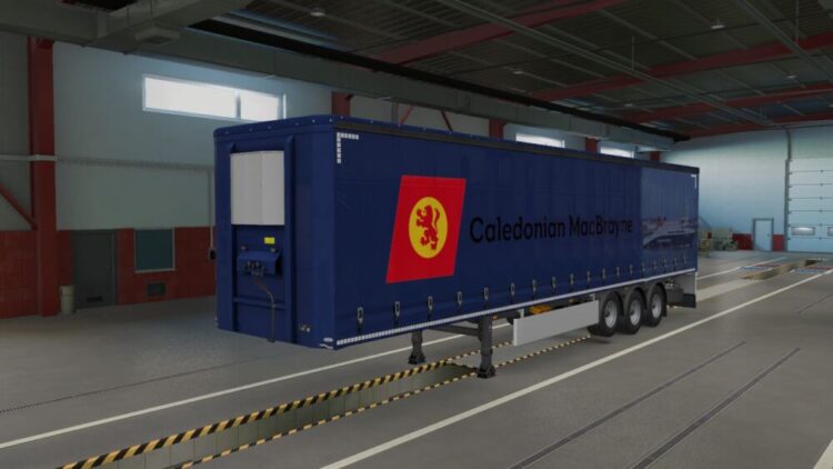 Caledonian MacBrayne Curtainsider Skin