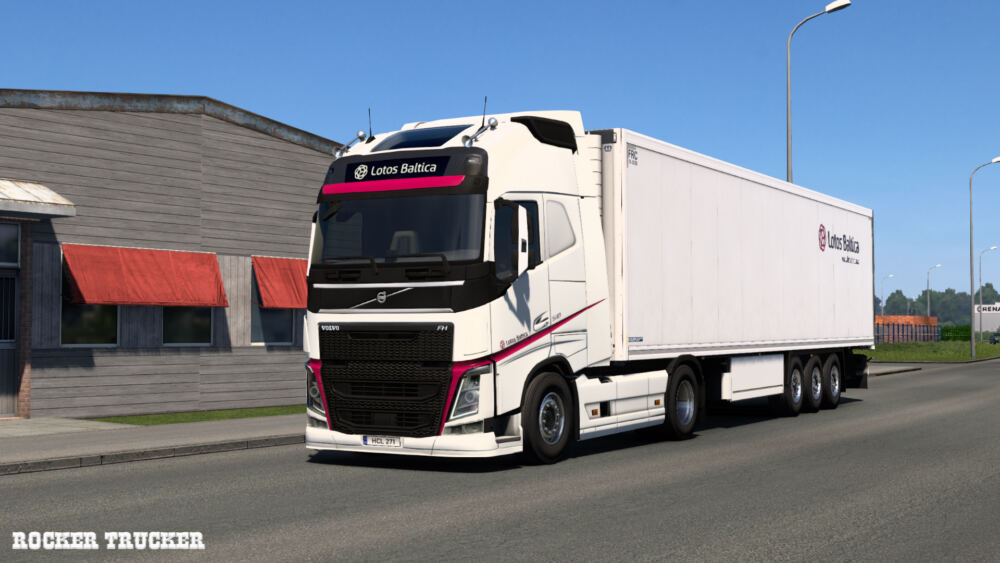 Lotos Baltica Skin Pack v1.0 | ETS2 mods