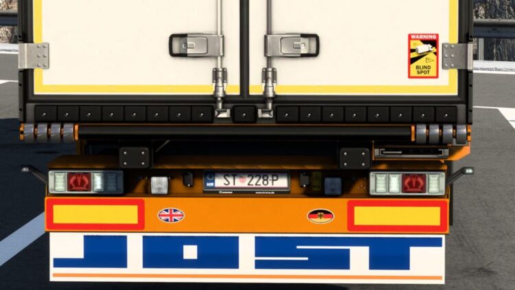 MUDFLAP JOST KRONE COOL LINER BY RODONITCHO MODS 1.0 1.50 24 07 2024