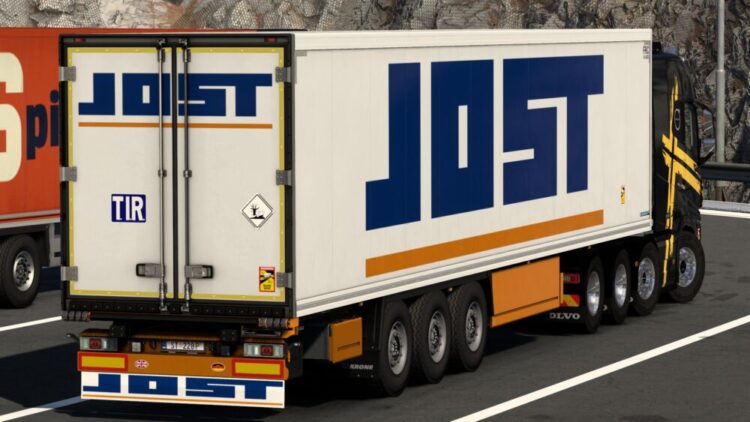 MUDFLAP JOST KRONE COOL LINER BY RODONITCHO MODS 1.0 1.50 24 07 2024