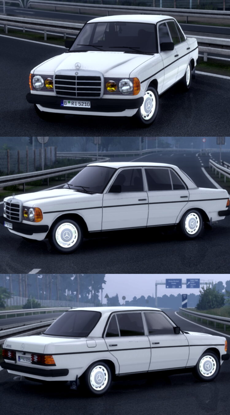 Mercedes-Benz 280E W123 1983 1.0 1.50x
