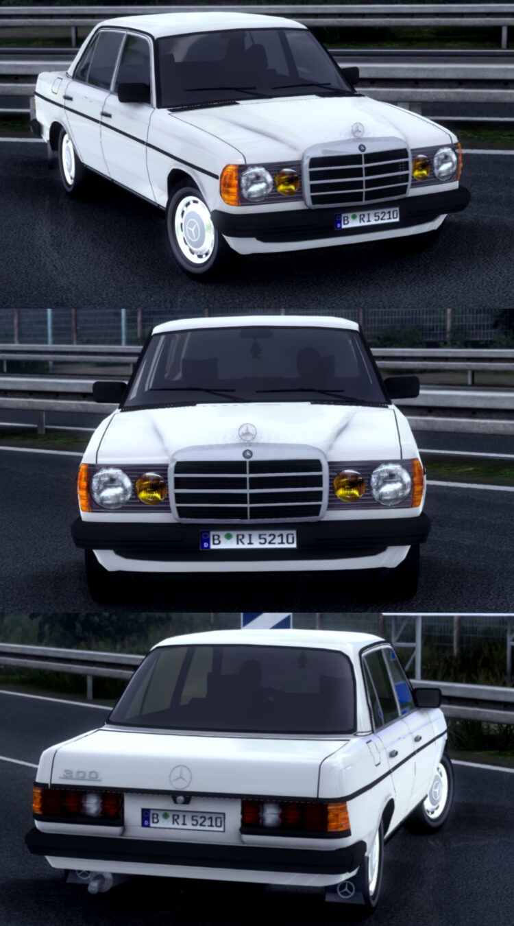 Mercedes-Benz 280E W123 1983 1.0 1.50x
