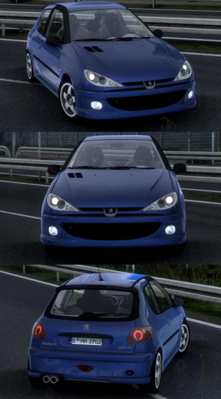 Peugeot 206 RC 2006 2.1 1.50x