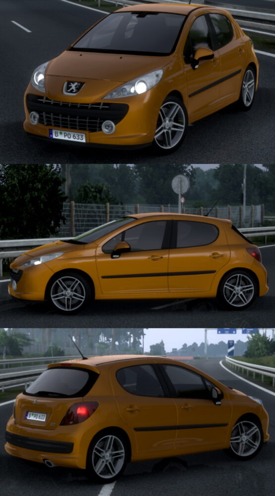 Peugeot 207 RC 2007 1.3 1.50x