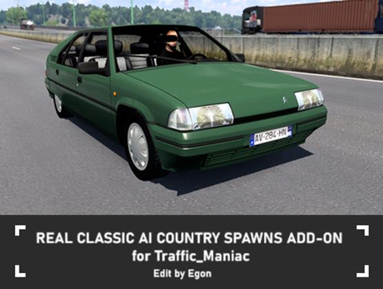 REAL CLASSIC AI COUNTRY SPAWNS ADD-ON for Traffic_Maniac