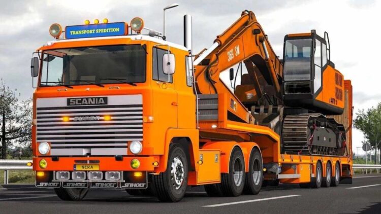 Scania 1 Series + Tandem Trailer v2.3.3 [1.50]