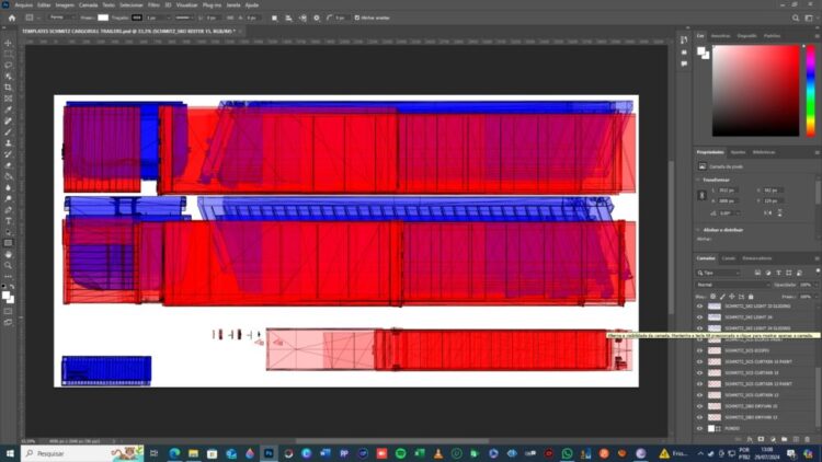 TEMPLATES SCHMITZ CARGOBULL TRAILERS BY RODONITCHO MODS 1.0 1.50 28 07 2024