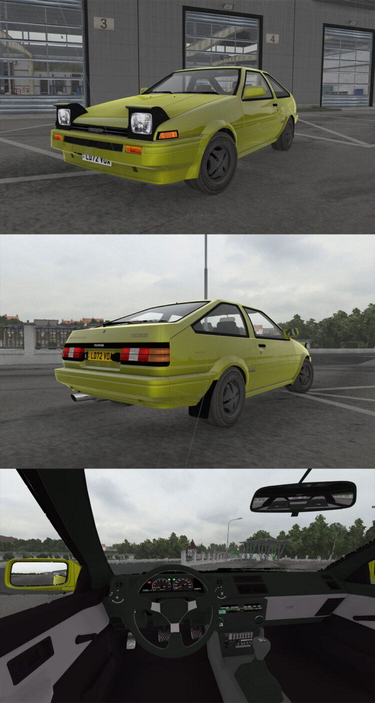 Toyota Sprinter Trueno AE86 V2.7 1.50