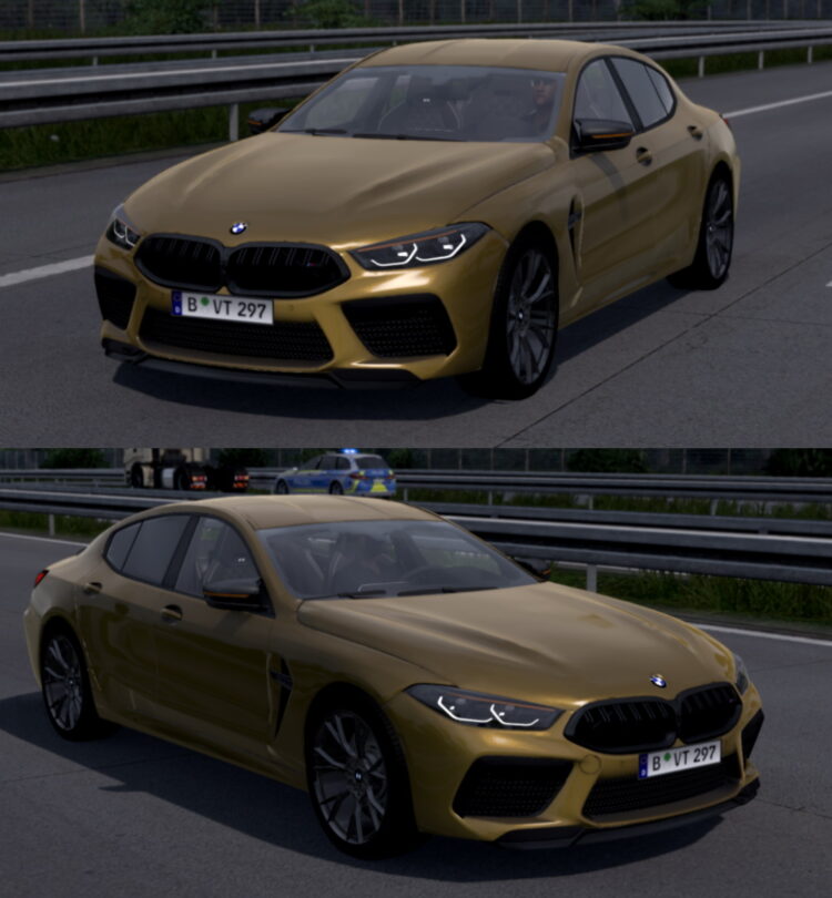2022 BMW M8 Competition G16 2.5 1.50x