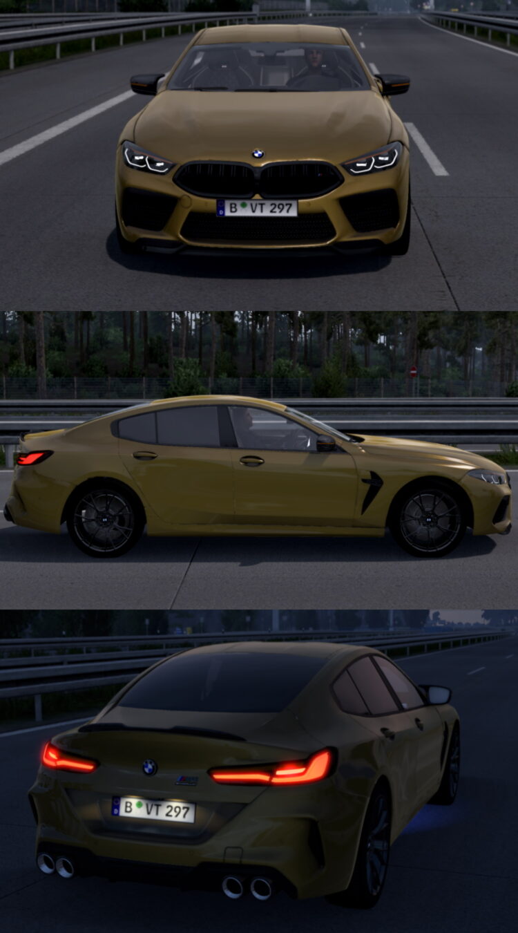 2022 BMW M8 Competition G16 2.5 1.50x