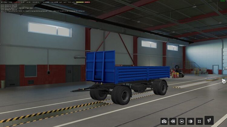 BDF Trailers NEFAZ 8332-01/04 for KAMAZ 8×1