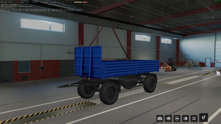 BDF Trailers NEFAZ 8332-01/04 for KAMAZ 8×1