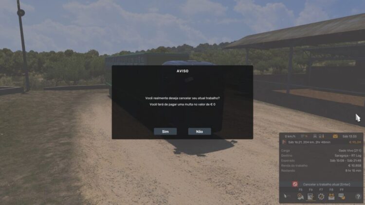 CANCEL CURRENT FREE JOB ETS2 BY RODONITCHO MODS 1.0 1.51 20 08 2024