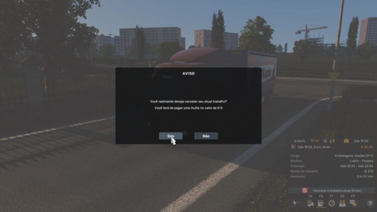 CANCEL CURRENT FREE JOB ETS2 BY RODONITCHO MODS 1.0 1.51 20 08 2024