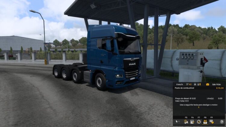 FREE FUEL IN THE GARAGE ETS2 BY RODONITCHO MODS 1.0 1.50 11 08 2024