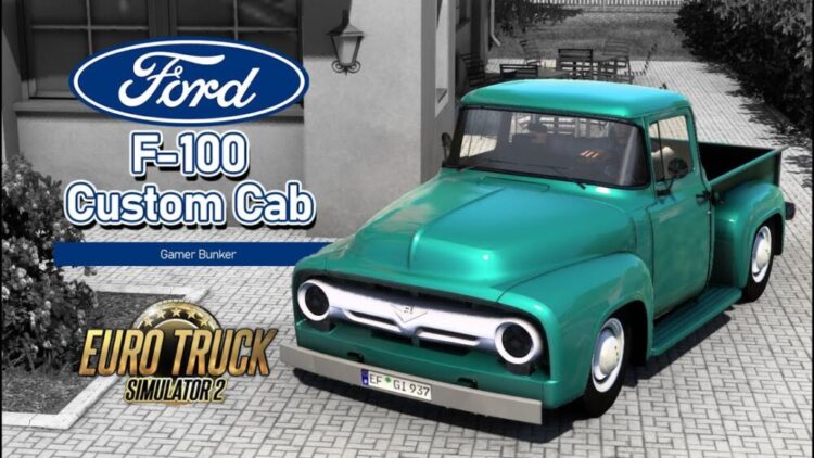 1956 Ford F-100 Custom Cab v1.50