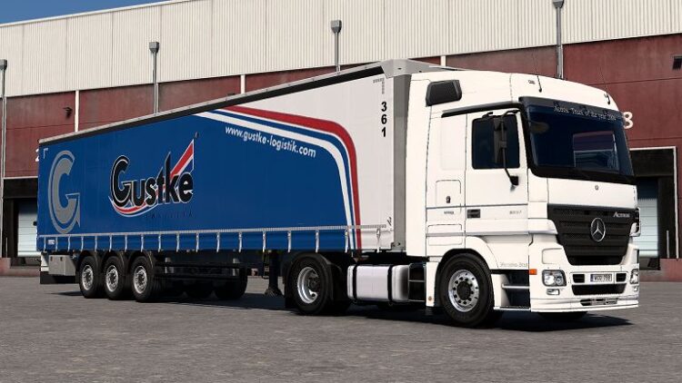 SCS Schmitz Trailer Gustke Logistik Skin