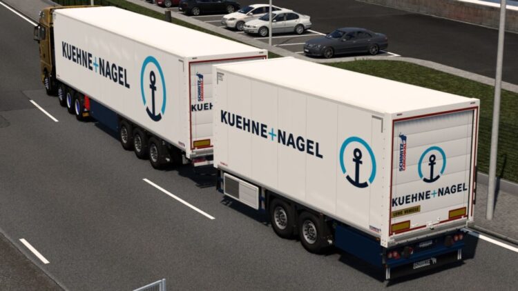 SKIN KUEHNE+NAGEL SCHMITZ CARGOBULL S.KO COOL BY RODONITCHO MODS 1.0 1.51 13 08 2024