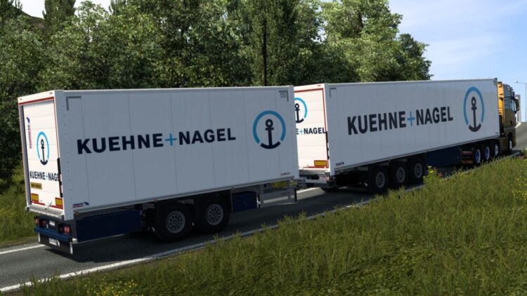 SKIN KUEHNE+NAGEL SCHMITZ CARGOBULL S.KO COOL BY RODONITCHO MODS 1.0 1.51 13 08 2024