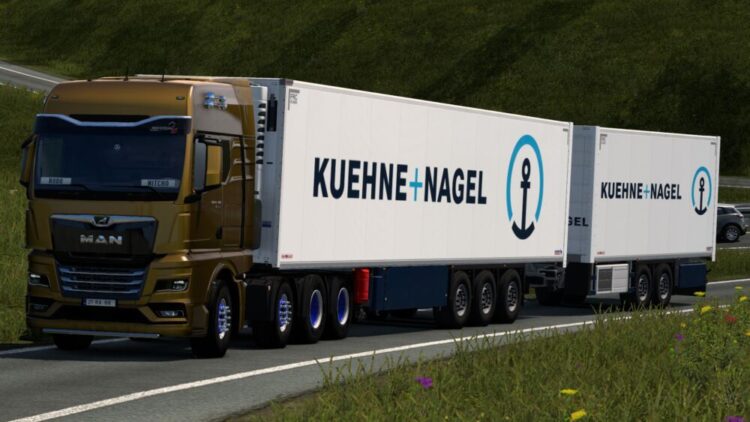 SKIN KUEHNE+NAGEL SCHMITZ CARGOBULL S.KO COOL BY RODONITCHO MODS 1.0 1.51 13 08 2024