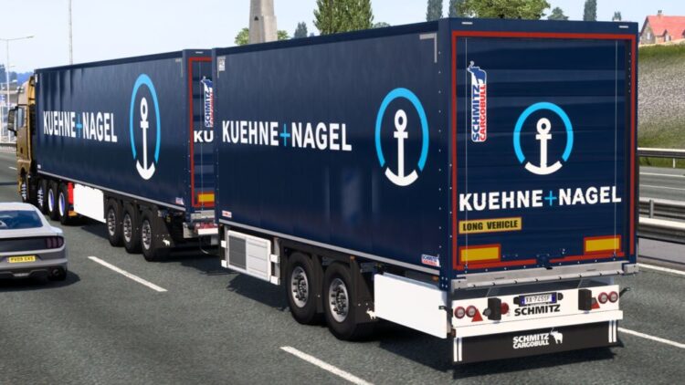 SKIN KUEHNE+NAGEL SCHMITZ CARGOBULL S.KO COOL BY RODONITCHO MODS 2.0 1.51 13 08 2024