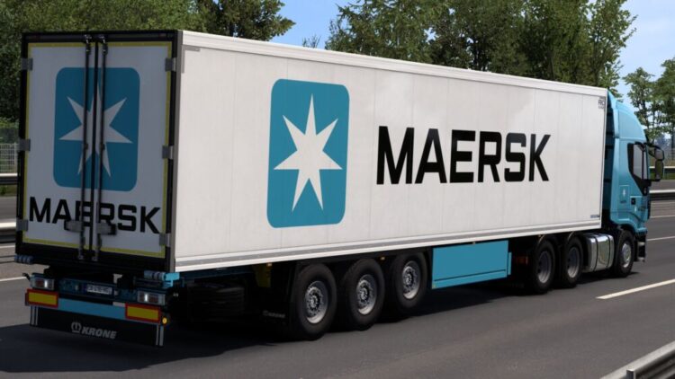 SKIN MAERSK KRONE COOL LINER BY RODONITCHO MODS 1.0 1.51 28 07 2024