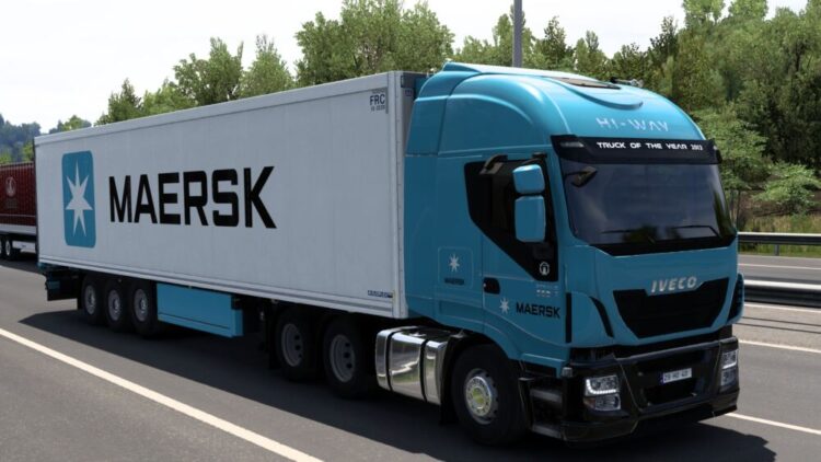 SKIN MAERSK KRONE COOL LINER BY RODONITCHO MODS 1.0 1.51 28 07 2024