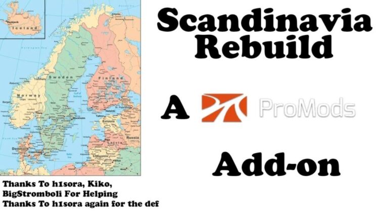 Scandinavia Rebuild – A Promods Add-on v1.0