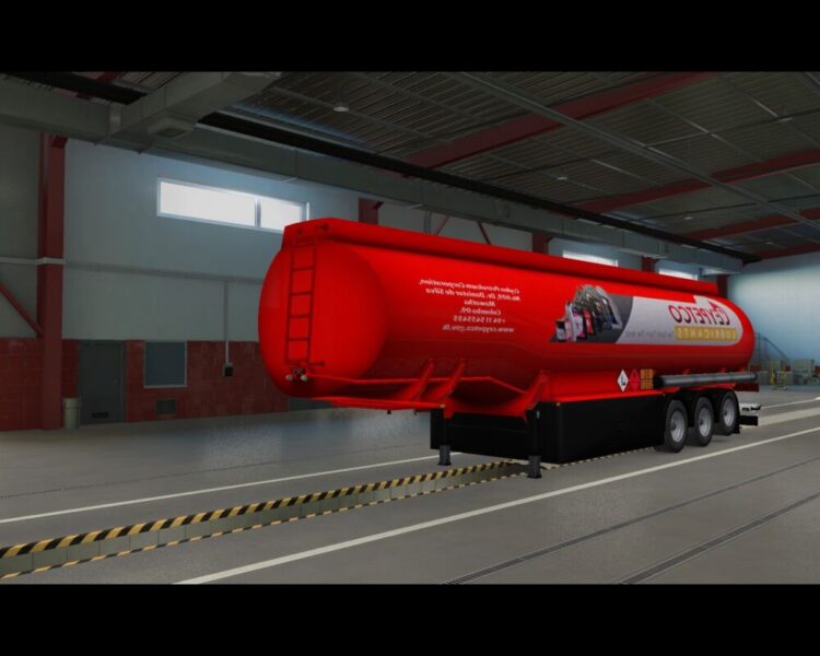 Ceypetco Fuel Tanker Trailer