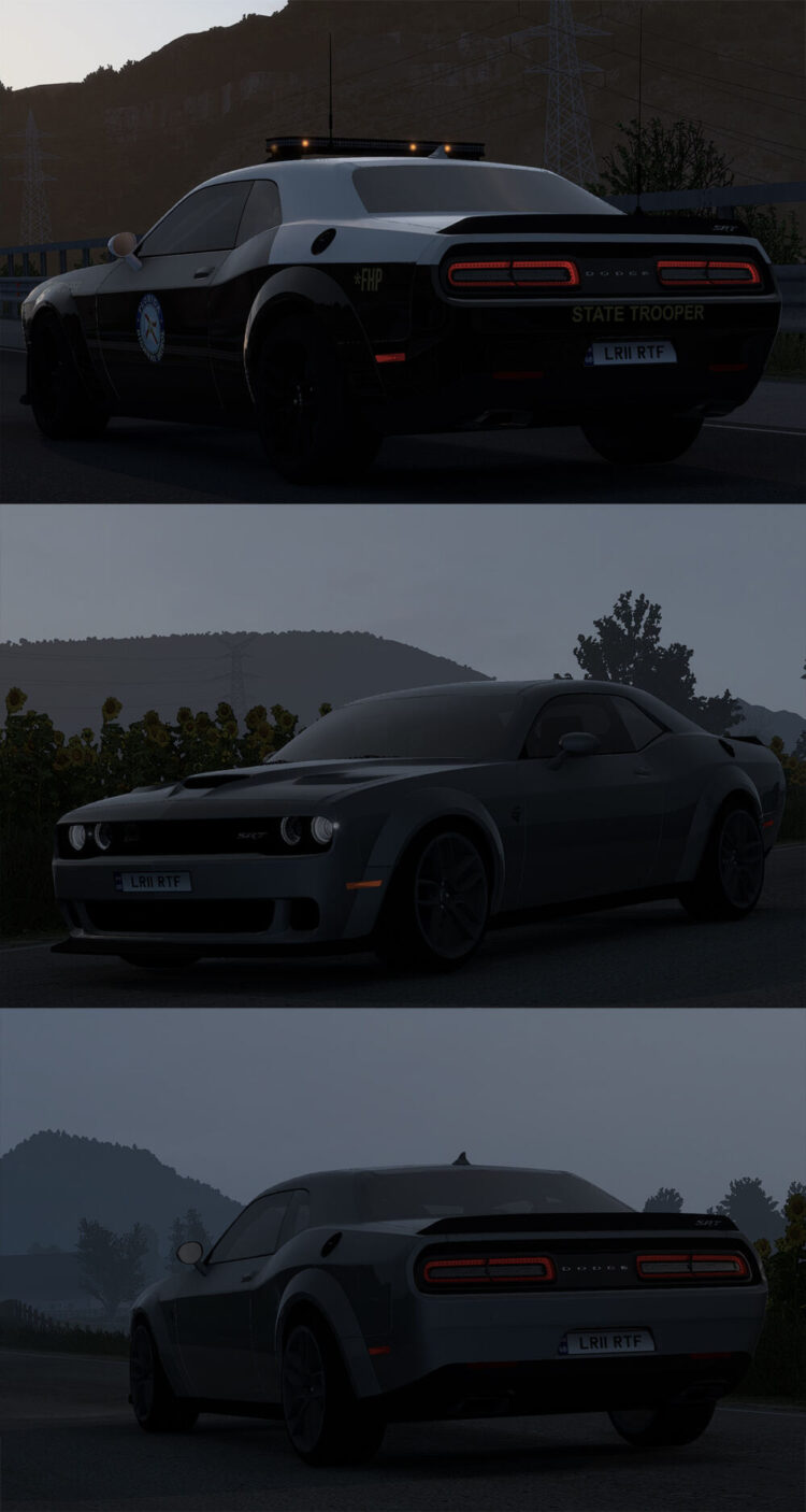 Dodge Challenger SRT Hellcat Widebody 2018 V2.0 1.51