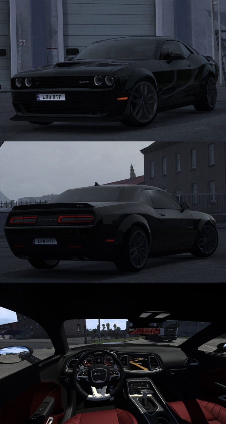 Dodge Challenger SRT Hellcat Widebody 2018 V2.0 1.51