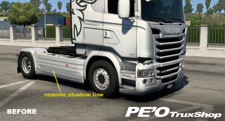 Fix Shadow for scania r/r4 RJL 1.50 up