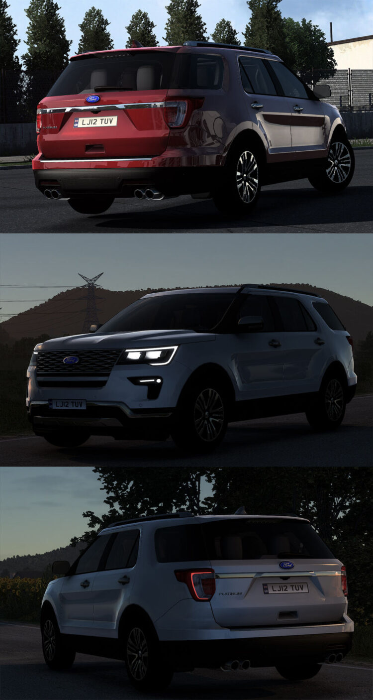 Ford Explorer Platinum 2019 V1.4 1.51