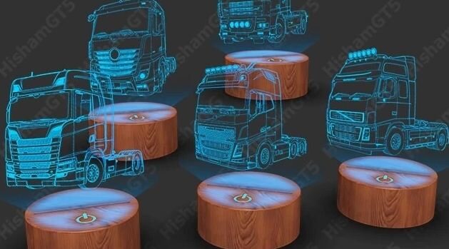Hologram Truck Interior Light Addon v2.0
