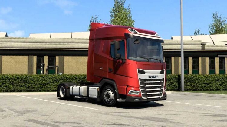 Low deck chassis addon for DAF 2021 v1.5