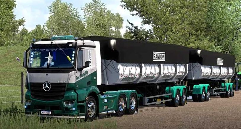 Mercedes Benz Antos V1 51 ETS2 Mods