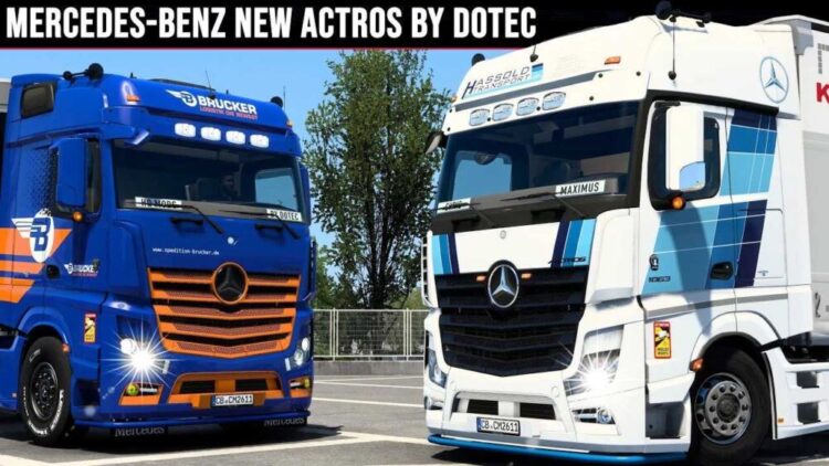 Mercedes Benz New Actros v1.51
