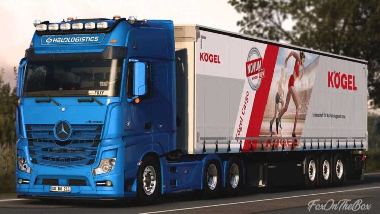 Mercedes Benz New Actros v1.51