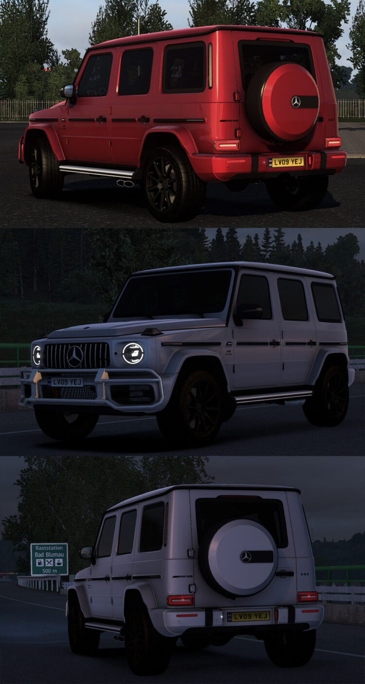 Mercedes-Benz W463 2022 G63 AMG V1.5 1.51