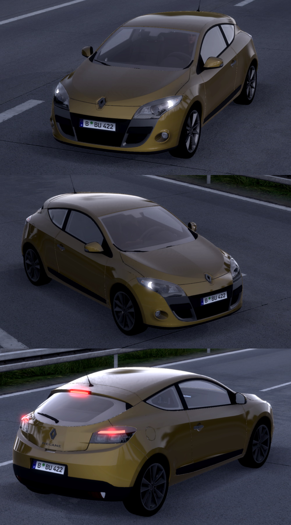 Renault Megane 3 Coupe 2013 1.0 1.51x | ETS 2 mods