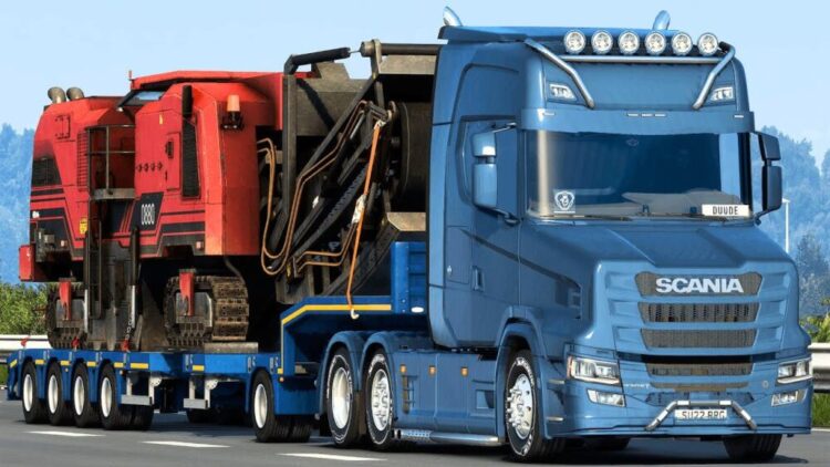 Scania NG TCAB SCS Base by soap98 v1.50