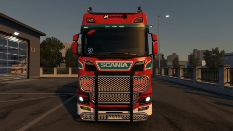Scania Next Gen Maserfrakt