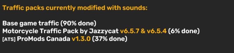 Sound Fixes Pack v24.41