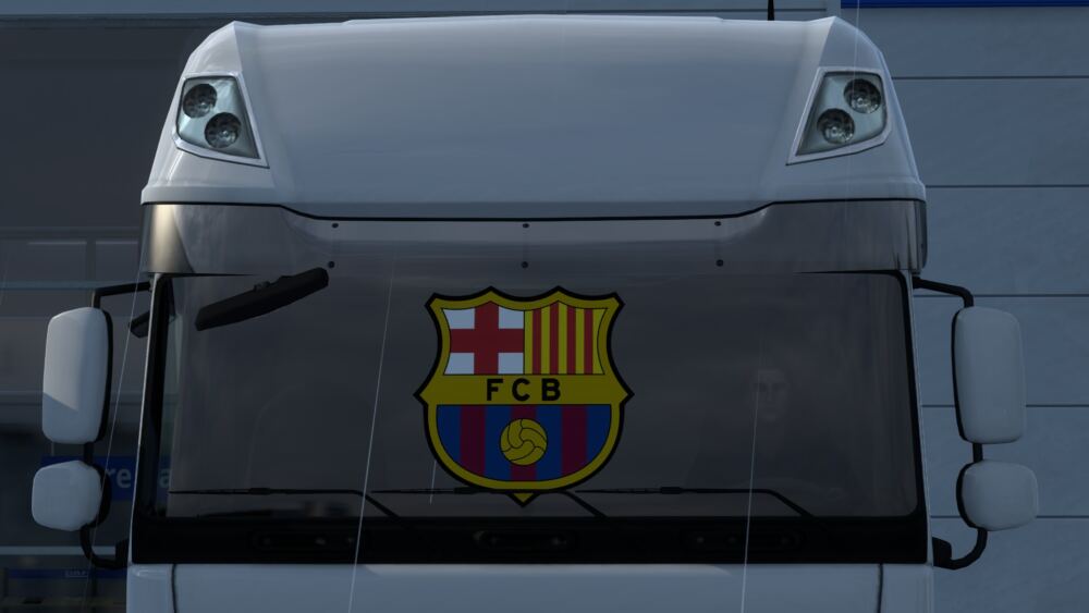 Barcelona Daf Xf Sticker By Rodonitcho Mods Ets Mods