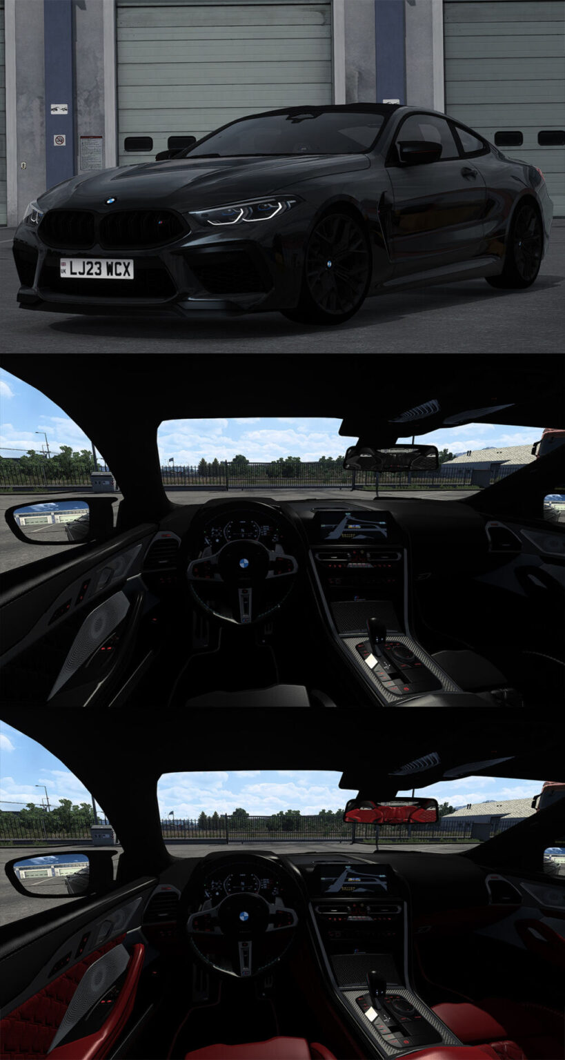 F92 R66e BMW M8 F92 V1.4 1.52 | ETS 2 mods